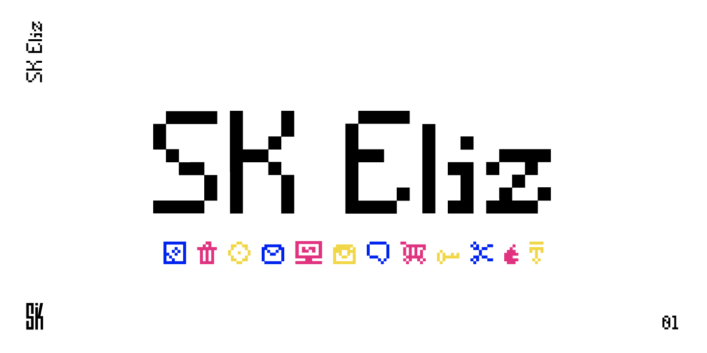 Шрифт SK Eliz